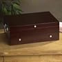 Wallace Dark Walnut Single Drawer Chest, 15-Inch