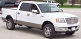 Putco Chrome Trim Accessories Kit Package - COMPLETE Ford F150 2004 to 2008 4DR SuperCrew XLT/FX4/Lariat (NewBody) (w/ KeyPad) DH/MC/TG/HL/TL/FTC