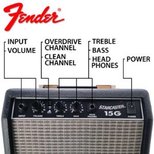 Fender Starcaster 15 Watt Electric Guitar Amplifier
