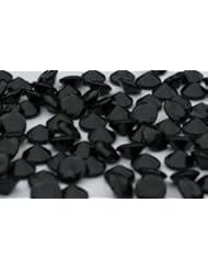 Diamond Confetti Table Decoration - Table Confetti 1000 Pieces - 12mm Large - Black