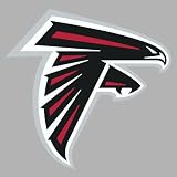 Atlanta Falcons Auto Car Bumper Decal Sticker 7.5 X 7.25