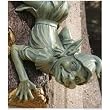 medieval elf statue gothic woodsprite scultpure pixie