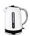 Meyer Prestige Deco Cordless Jug Kettle, White, 1.5 Litre