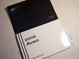 2005 Chevy Chevrolet Aveo Owners Manual