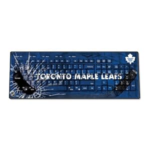NHL Toronto Maple Leafs Keyscaper Wireless USB Keyboard