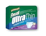Prevail Protective Underwear, Ultra Thin, Large, 16 Underwear (Pack of 4)
