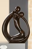 Produkt-Bild: Gilde Sculpture Francis Figur PARTNERKREIS braun H ca 3