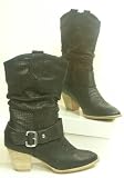 Zoom Produkt-Bild: Damen Sommer Stiefel schwarz