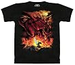 Last Stand T-Shirt 100% Cotton Short Sleeve Dragon Shirt for Teenagers and Men