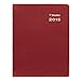 Blueline 2015 Duraglobe Monthly Planner, Twin-Wire Binding, Soft Red Cover, 11 x 8.5 Inches (C235.23T-15)