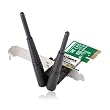 Edimax EW-7612PIN 300Mbps Wireless 802.11b/g/n PCI-E Adapter with 3dBi High-Gain Detachable Antennas