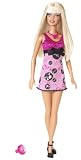 Barbie - R4179 - Accessoire Poupée - Barbie Blonde Robe Noeud - Noir