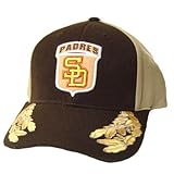 MLB SAN DIEGO PADRES BROWN HAT CAP NEW ADJ VINTAGE RARE MLB SAN DIEGO PADRES BROWN HAT CAP NEW ADJ VINTAGE RARE