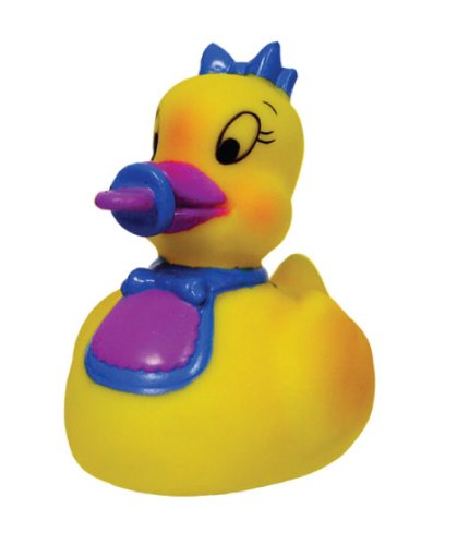baby girl rubber duck