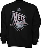 New Jersey Nets Youth adidas Team Logo Fleece Crewneck Sweatshirt