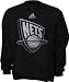 New Jersey Nets Youth Adidas Team Logo Fleece Crewneck Sweatshirt