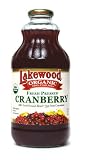 Lakewood Organic Cranberry Juice Blend, 32-Ounce Bottles (Pack of 6)