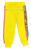 Coogi Girls Cyber Yellow & Multi-Colored Capri Sweat Pant