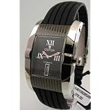 MEN CROTON RUBBER AUTOMATIC DAY DATE WATCH CA301092BSBK by Croton