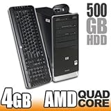 HP Pavilion a6700y Refurbished Desktop PC – AMD Phenom X4 9150e 1.8GHz, 4 ....