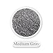 Sandsational Sparkle Medium Gray (Grey) Unity Sand, 1 LB (16 oz), Colored Sand for Weddings, Vase Filler, Home Décor, Crafts, Terrariums, and More