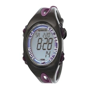 Speedo Women's SD50551BX 50-Lap Silicone Strap Watch
