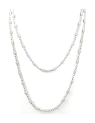 Officina Bernardi Silver 36" Round/Oval Necklace