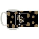 Central Florida Knights Polka Dot 11 oz Ceramic Mug