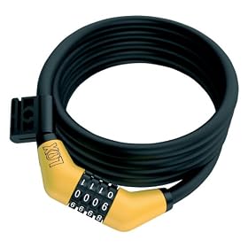 Lox Flex 400m Combination Coil Lock 185 cm X 15 mm