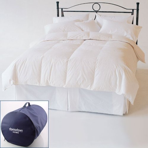 Paradise Hungarian Goose Down Comforter 800 Fill Power by Daniadown, King-Alpine66oz