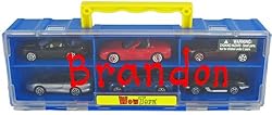 Personalized - Carry N Go Car Case with 6 GM Licensed 1:64 Scale Cars