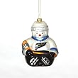 Washington Capitals NHL Glass Snowman Ornament (5.5")