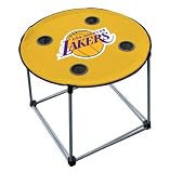 On The Edge Marketing OTE-820052 LA Lakers Gold Folding Table