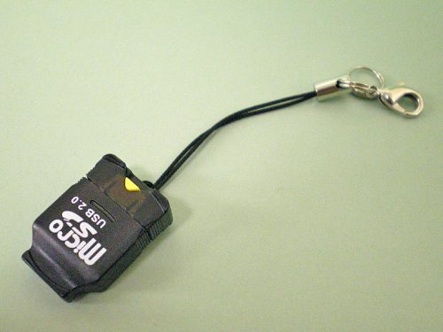 内蔵式 MicroSD / microSDHC 用 カードリーダー （取り外し用爪付きモデル） (黒) Donyaダイレクト DN-CR266B