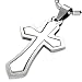 Urban Male Men's Stainless Steel Cross & Chain