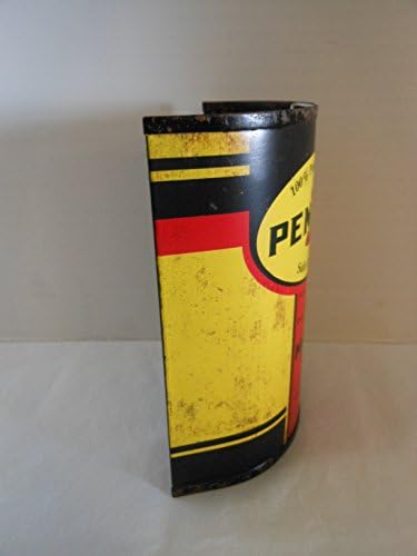 Genuine Pennzoil Motor Oil Metal Can Vintage Wall Art Sign -Great Father's Day Gift- MAN Cave