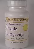 Anti-Aging Naturals: GOLD LONGEVITY(TM) | 1 Bottle PURPLE LONGEVITY(R) PLUS 1 Bottle YELLOW LONGEVITY(R) (2 PACK).