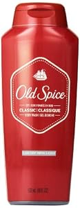 Old Spice Classic Scent Men's Body Wash 18 Fl Oz (Pack of 6)