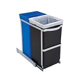 simplehuman Under-Counter Recycler, Pull Out, 9 Gallons