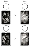 Neca - Twilight set porte-clés Edward and Bella & Cast (2)