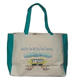 And On The 8th Day God Created LAWYERS Large BELLA TOTEBAG w/ pockets (Choice of Colors)