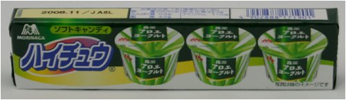 Morinaga Hi-Chu Yogurt Aloe Taffy Candy by Morinaga