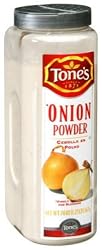 Tone's Onion Powder - 20oz shaker