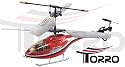 3-Kanal Infrarot HELIKOPTER TORROCOPTER HUBSCHRAUBER - ROT -