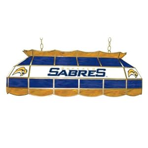 Trademark NHL Buffalo Sabers Stained Glass 40-inch Lighting Fixture