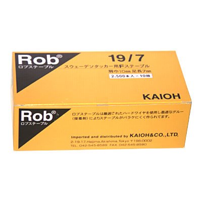 ラピード　Ｒｏｂステープル　１９ー７　小箱１０入