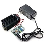 フォーカス可能な450nmで2W2000mWブルーレーザードットモジュールW/ドライバ+ TTL12V木彫り