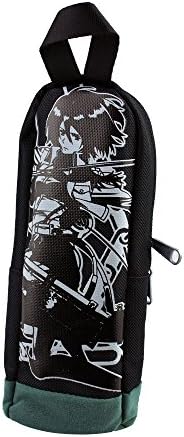 Createreed Anime Stationery Case Bags Pen Bag (Mikasa Ackerman)