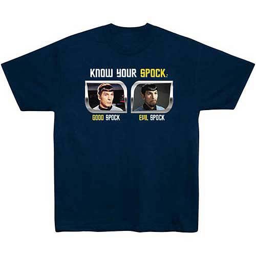  Star Trek Know Your Spock T-Shirt Tee
