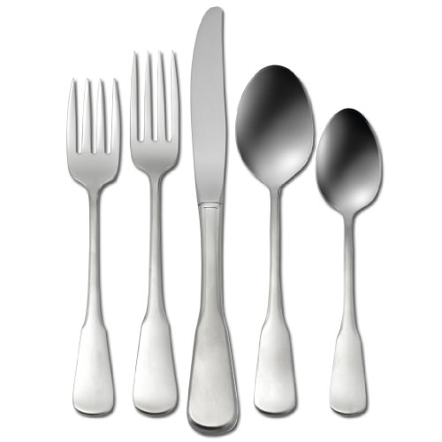 Oneida Colonial Boston 65-Piece Flatware Sets, Service for 12